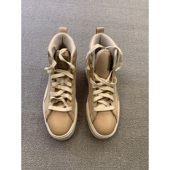 PUMA Men US 9.5 Brown‎ High Top Sneakers - Picture 4 of 16